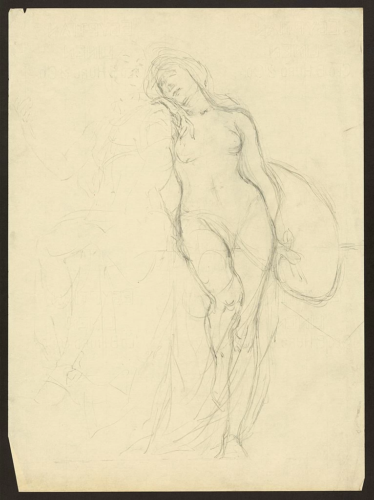 Studio per figure di Scultura e Pittura - Thomas Jefferson Building